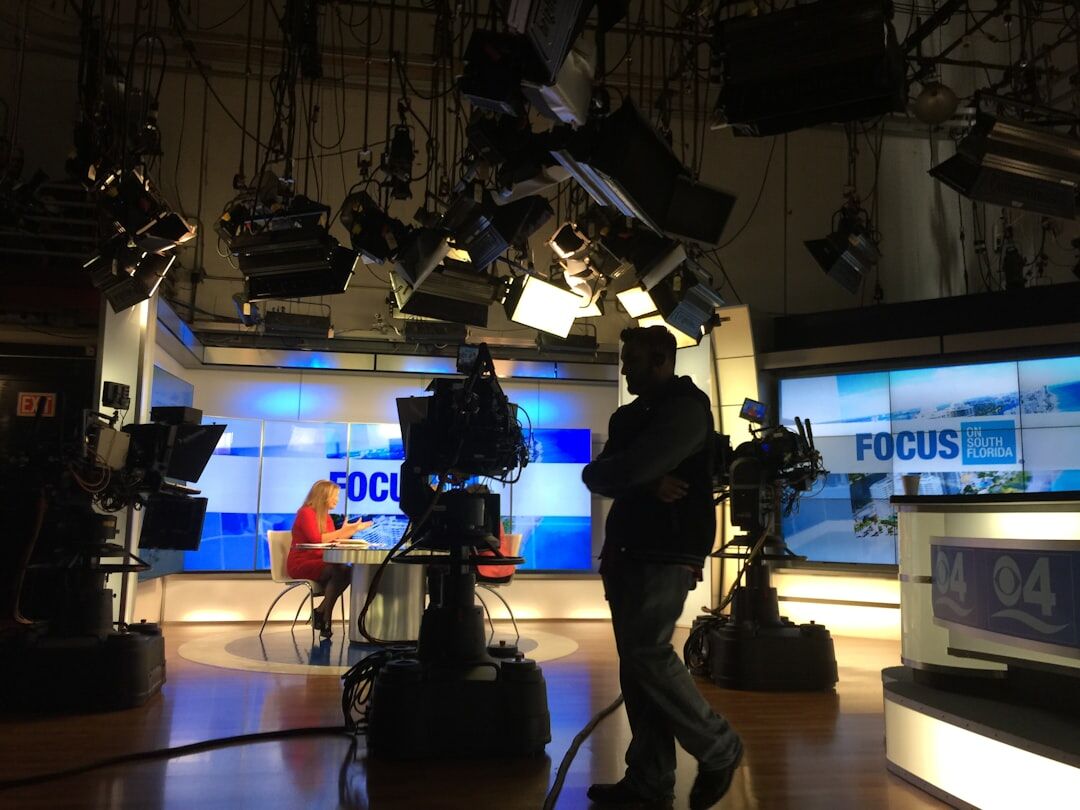 Broadcast journalism equipment and television production tools