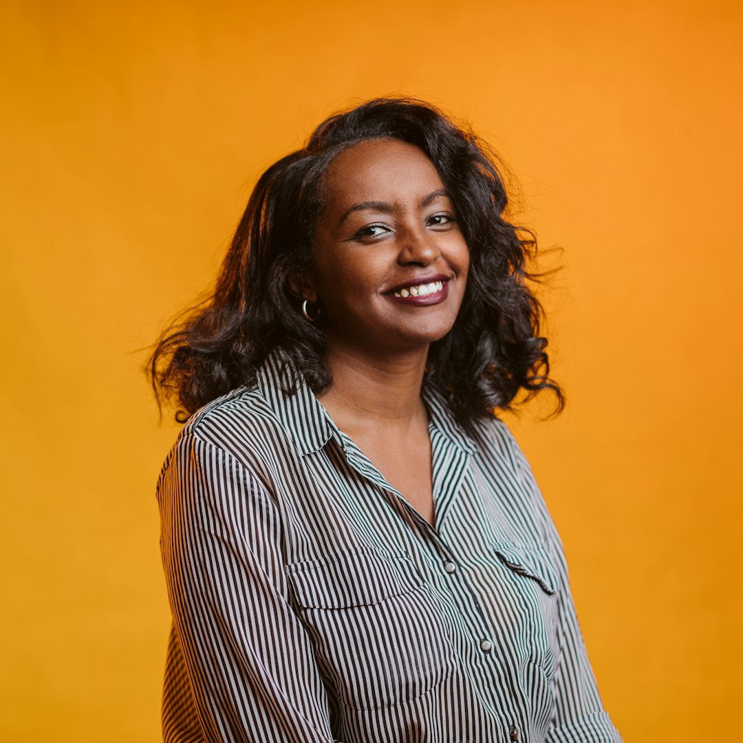 Portrait of a female media production trainer
